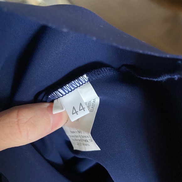 La Petite Robe di Chiara Boni Women's Navy Blue Dress Size 44 US 8 - Picture 4 of 4